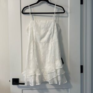 NWT White Mini Lulus Dress